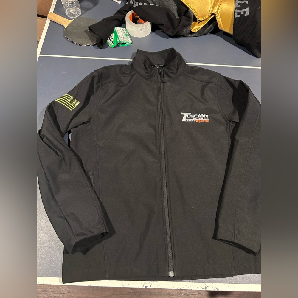 Vintage Tuscany motor co jacket/ windbreaker